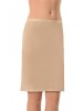 Jupa Dama Bej Modelatoare Fuste Rochii, Antistatica, Dantela Elastica, 10% Lycra, Invizibila, 47cm