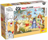 Cumpara ieftin Puzzle de podea 2 in 1 Lisciani Disney Winnie The Pooh, Maxi, 24 piese