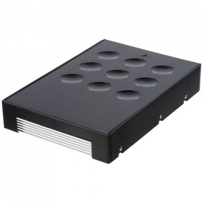 Convertor IcyBox 3,5&amp;#039; pentru Hdd 2,5&amp;#039;&amp;#039; Sata, negru + aluminiu foto
