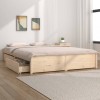 VidaXL Cadru de pat cu sertare, 140x190 cm 3103503