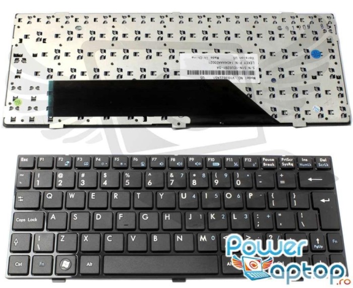 Tastatura MSI V103622BS1, Wind U135, Wind U180