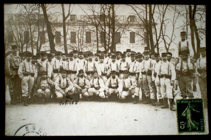 P.248 CP FOTOGRAFIE FRANTA MILITARI 1911