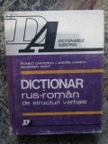 ROMEO CHIVESCU - DICTIONAR RUS-ROMAN DE STRUCTURI VERBALE