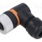 Conector LAPP M12 4 pini mamă 90&deg; IP67 pentru cablu 250V