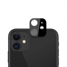 Folie Camera pentru iPhone 12 - Techsuit Full Camera Glass - Black foto