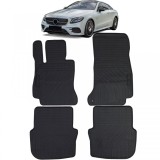 Set Premium de Covorase din Cauciuc Negru pentru Mercedes E Coupe C238 din 2016 Performance AutoTuning