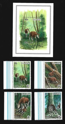 zair animale mnh foto