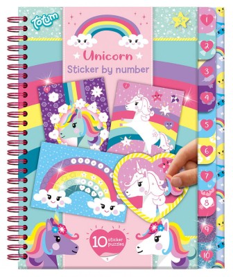 Carticica cu activitati si abtibilduri - Unicorn foto