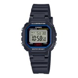 Cumpara ieftin Ceas Dama Casio Collection LA-20WH-1C Digital, Curea Rasina, Rezistent Apa