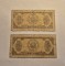 Lot 2 Bancnote 1 leu 1952 - 2