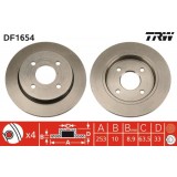 Disc frana spate TRW DF1654
