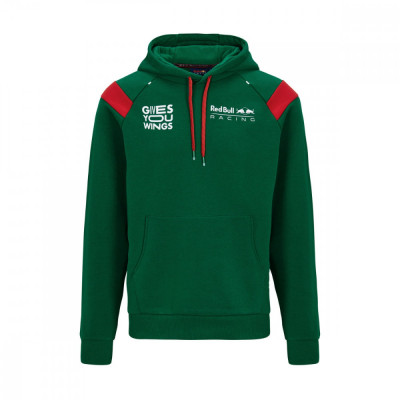 Red Bull Racing hanorac de bărbați cu glugă Sergio Perez sweatshirt green F1 Team 2022 - L foto