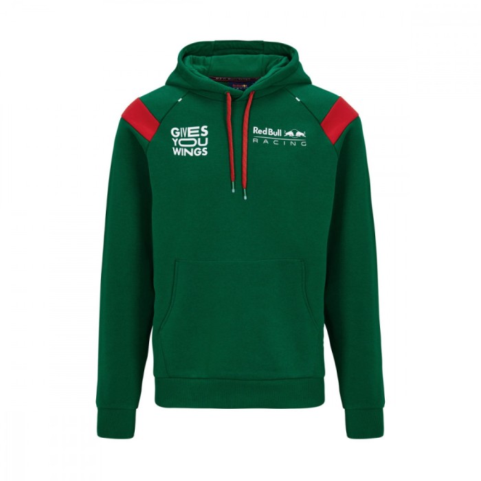 Red Bull Racing hanorac de bărbați cu glugă Sergio Perez sweatshirt green F1 Team 2022 - L