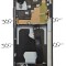 Display Samsung SM-N986 / N985 NOTE 20 ULTRA BLACK ( Service Pack )