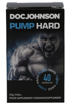 Pastile Potenta si Erectie pentru barbati, Doc Johnson, Pump Hard - 40 buc foto