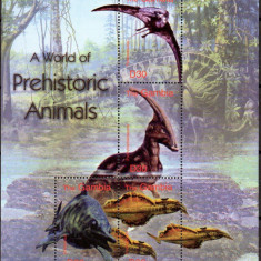 Gambia 2003, Fauna - Animale preistorice - Dinozauri, MNH