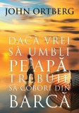 Daca vrei sa umbli pe apa trebuie sa cobori din barca - Editura Scriptum