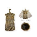 Clopot de masa din bronz cu o rochie JT-16