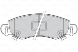 VALEO 301453 FIRST set placute frana,frana disc