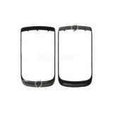 Capac torță BlackBerry 9800 față negru cromat