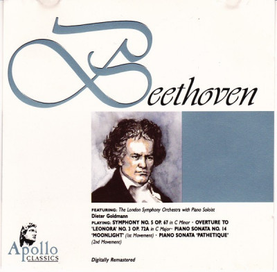 CD Beethoven &amp;lrm;&amp;ndash; Beethoven, original, muzica clasica foto