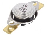 Termostat SPST-NC 80&deg;C 16A 250VAC cu terminali 6,3mm