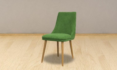 SCAUN LD 8 TAPITAT CULOAREA VERDE foto