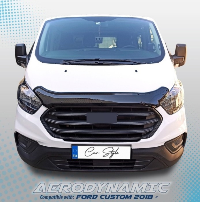 Deflector capota compatibil Ford Custom 2018-&gt; Cod: 17041 / DEF4