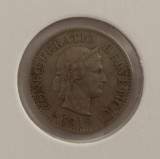 Moneda Elvetia 5 rappen 1919