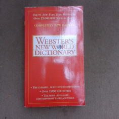 Webster's, new world dictionary