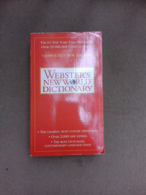 Webster&amp;#039;s, new world dictionary foto