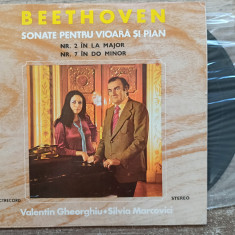 Beethoven, sonate pentru vioara si pian, Valentin Gheorghiu, Silvia Marcovici