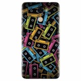 Husa silicon pentru Huawei Y7 Prime 2017, Audio Cassette Color Vector