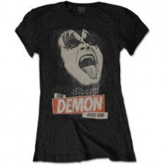 Tricou Dama KISS: The Demon Rock foto