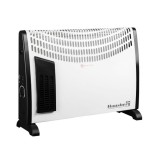 Convector electric de podea Hausberg, 2000 W, 3 nivele de putere, termostat reglabil, functie Turbo