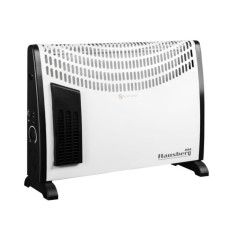 Convector electric de podea Hausberg, 2000 W, 3 nivele de putere, termostat reglabil, functie Turbo foto