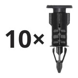Set 10 Tampon cauciuc Renault Clio Iii (R0/1), Clio Iv, Megane Iii, Megane, hayon, Rapid