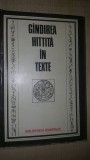 Gandirea hittita in texte