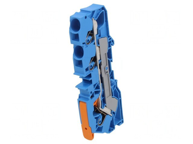Conector de &Icirc;mbinare Șine 0,5-16mm&sup2; 3 Borne Albastru