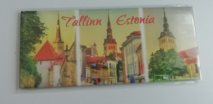 D4 - Magnet frigider - tematica turism - Estonia 6