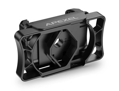 Clips Apexel APL-F002, atasare binoclu, telescop, monoclu la telefonul mobil iPhone 16,15,14,13,12, Samsung S24, Pixel 9 foto
