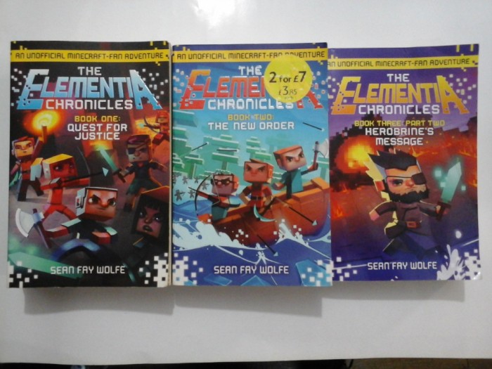 THE ELEMENTIA CHRONCLES book: one,two, three - SEAN FAY WOLFE