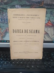 Cooperativa &Icirc;ncurajarea, societate cu magasin de consum, coloniale și altele, Turnu Severin, Darea de seamă a Consiliului..., Turnu Severin 1912, 179