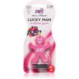 Real Fresh Lucky Man Buble Gum parfum pentru masina 1 buc