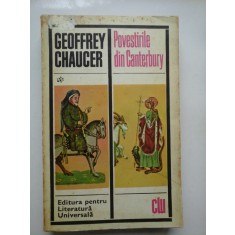 POVESTIRILE DIN CANTERBURY - GEOFFREY CHAUCER