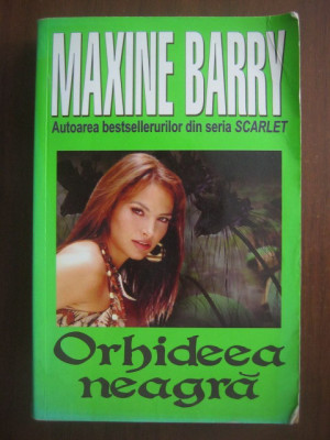 Maxine Barry - Orhideea neagra foto