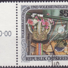 Austria 1991 - Folclor 1v.stampilat,perfecta stare(z)