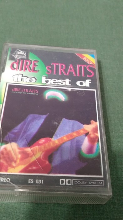 CASETA AUDIO DIRE STRAITS THE BEST OF ORIGINALA FOARTE RARA !!!EUROSTAR