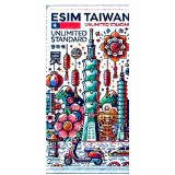 eSIM Taiwan, Unlimited Standard, 30 Days