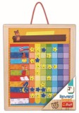Tabla educativa din lemn cu recompense zilnice pentru copii 3+